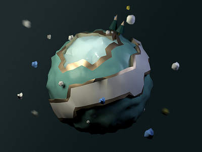 3D Work — Planet 3d c4d design