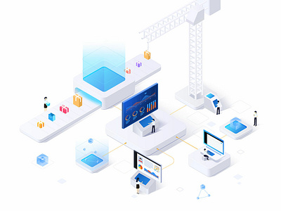 customs project white data visualization design illustration ui