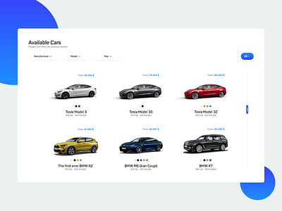 NMotors Cars blue car cars clean design gradiant inspiration landing page ui ux web web application web desgin webpage design website white