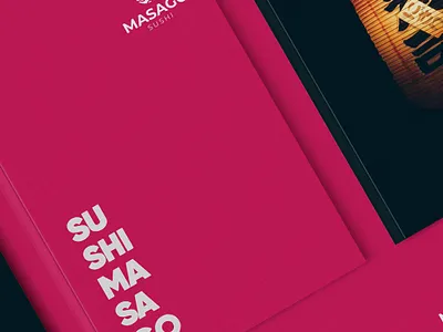 MASAGO SUSHI Branding cafe graphic instagram logo logobranding logodesign redesign socialmedia sushi sushirestaurant