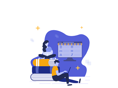 illustration icon marketplace