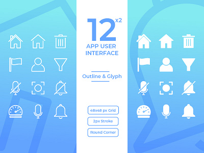 Universal User Interface Icons app icons design glyphicons icon icon artwork icon design icons set line icon outline icons ui user experience user interface