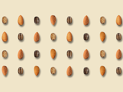 project Almond adobe illustrator almond branding coffee design illustration nuts photoshop