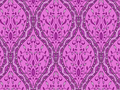 Victorian Style Wallpaper abstract fabric illustration ornamental pattern art seamless pattern sophisticated vector wallpaper