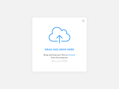 Daily UI 031 File Upload app app design daily 100 dailyui dailyui031 dailyuichallange design dragndrop fileupload ui uidesign upload userexperience userinterface ux uxdesign web