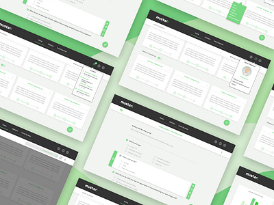 Muster UI dashboard design desktop desktop design tool ui user research ux website