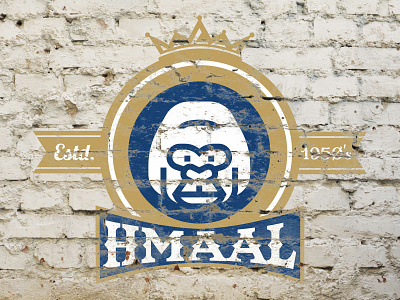 Hmaal Vintage Design 1952 branding card design dribbble dribbble best shot illustration logo print design vector vintage vintage art