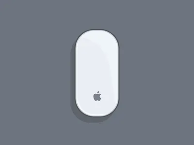 Design Tool adobe illustrator adobe illustrator cc apple apple mouse computer mouse design design tool graphic design grey illustration mouse vector white