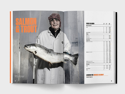 Salmon & Trout Spread - Product Guide brochure catalog fish food foodservice guide product product brochure seafood