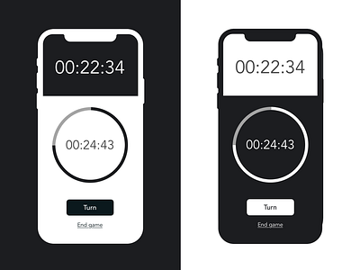 Day 14: Chess Timer app dailyui design timer ui uidesign ux