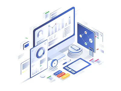 Isometric Illustration design icons illustration isometric tool uidesign vector