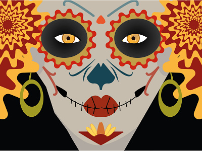 Dia De Los Muertos illustration