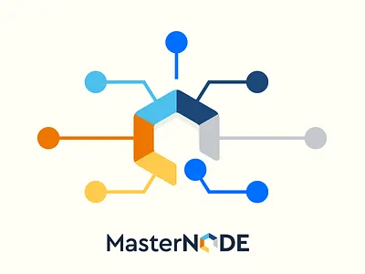 NextOn Masternode design flat illustration smooozy
