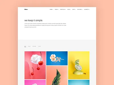 Simplistic Portfolio agency bootstrap clean html5 modern personal portfolio simple ui web design web template