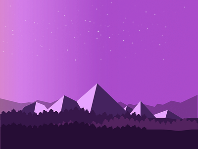 Twilight Pyramids 30 day challenge art creative creative design creativity design digital figma figmadesign illustration illustration art landscape landscape design landscape illustration minimalist minimalist design purple pyramid sky twilight