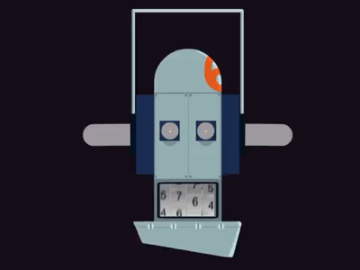 Turn3 2d framebyframe headturn mograph motiondesign robot