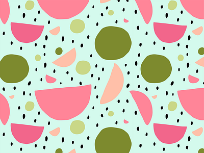 Where is the summer? design hand drawn pattern pattern art summer watermelon