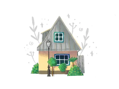 House #9 art artist book illustration children art draw editorial illustration home home illustration house house illustration illustration