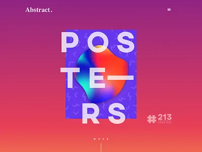 Abstract. daily design challenge dailyui design landing page ui ui design user interface ux
