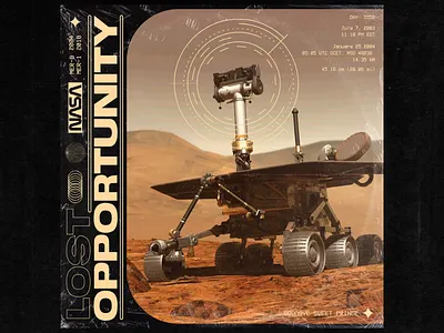 Lost Opportunity album album art album cover album design cart design cover cover art mars nasa space texture