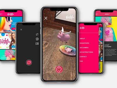 Candytopia App UX UI Design app candytopia ux ux ui