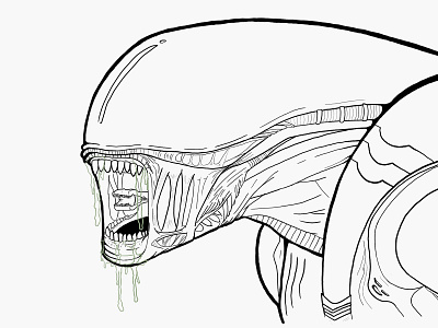 Alien Exploration alien digital illustration illustration photoshop sketch space
