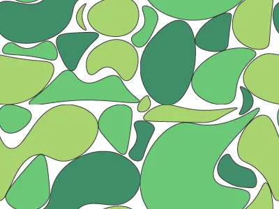 Green Blob Seamless background green seamless pattern
