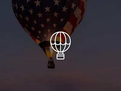 Air balloon icon air balloon icon