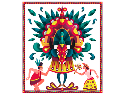 Torito Festival México illustration