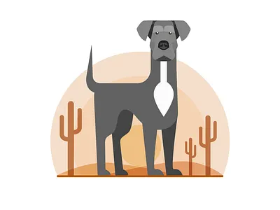 Odin design flat illustration vector