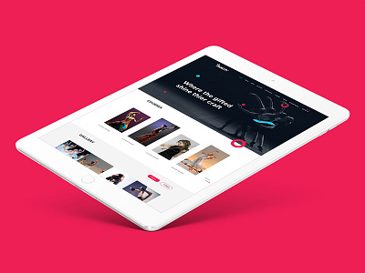 Dancity Website - Sneak Peek arts branding dance ui ux design uidesign ux ux design website