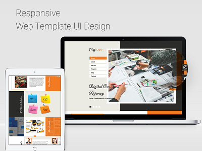 Creativ Agency Web UI designeremrul emrul ui ux ui kit ux web tamplate