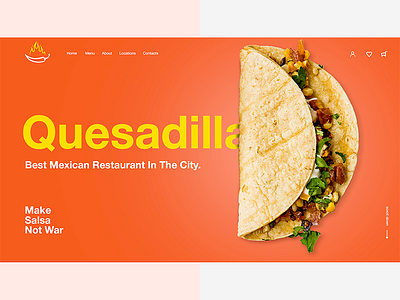 Quesadilla ui webdesigh