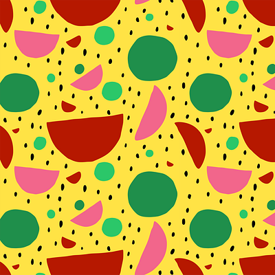 Where is the summer? Vol. 2 design hand drawn pattern pattern art pattern design summer watermelon