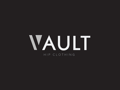 Vault black branding creative dailylogo dailylogochallenge day 28 design logo