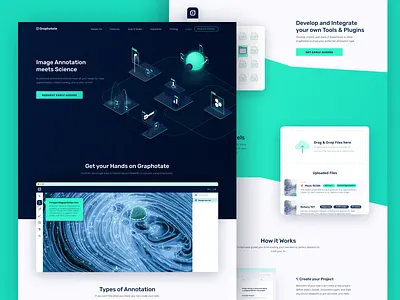 Graphotate – AI Image Annotation ai annotation artificial intelligence image landing page machine learning machine vision neural networks ui ux web website