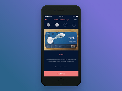 Nanit Onboarding Flow app baby baby app cam ios iot mobile onboarding product setup ui ux