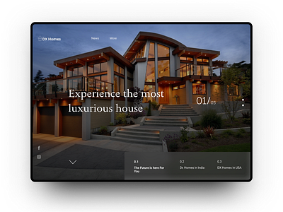 Realestate Homes Daily Ui 01 design homesui illustration logo realestateui ui ux vector