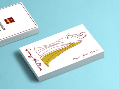 GW Business Card branding business card graphic design identity illustration minimal