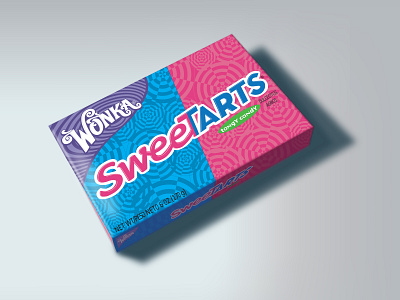 Sweetarts design illustrator photorealistic