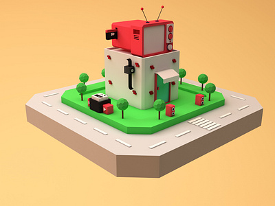 Commodity model c4d