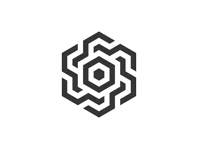 Hexagon design flat geometic hexagon illustrator logo minimal vector