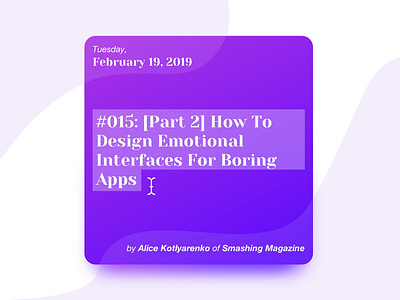 Episode 0️⃣1️⃣5️⃣ app appdesign design designer designinspiration designstanduppodcast digitaldesign graphicdesign interaction interface motion podcast tech ui userexperience ux uxdesign voicedesign webdesign websitedesigner