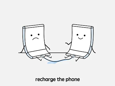 recharge the phone