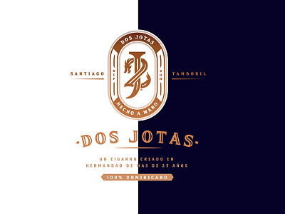 D O S J O T A S cigar cigar band