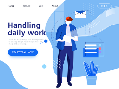 work design illustration typography ui ui ux design