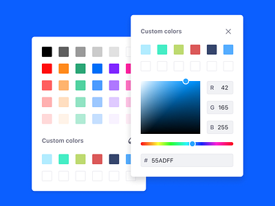 Lexicon Color Picker color color picker colors component figma picker