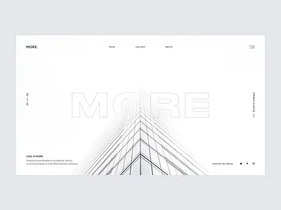 M. Architecture abstract architechture branding composition design flat geometric grid grid layout illustration layout lines minimal photography typography ui ux ui web webdesign website