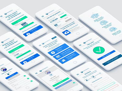 EasyCrédito - Startup adobe xd animation app branding concept concept app design finance fintech flat logo startup ui uidesign ux uxdesign visual website