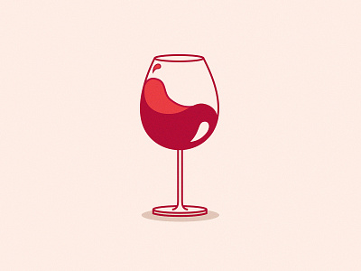 International Drink Wine Day icon illustration red wine wine wine illustration